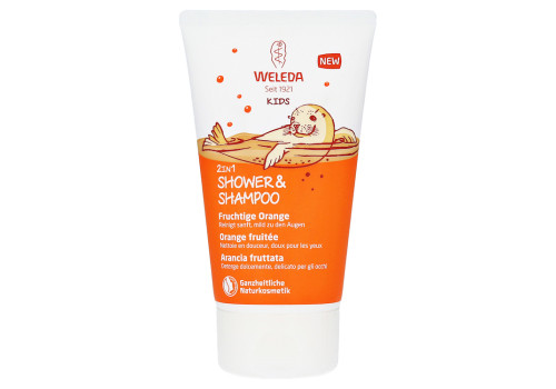 Weleda Kids 2in1 Shower & Shampoo Fruchtige Orange – PZN 12387381 (PZN 12387381)