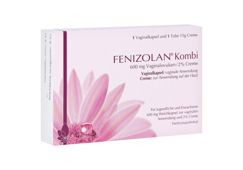 FENIZOLAN Kombi 600 mg Vaginalovulum+2% Creme – PZN 10032461 (PZN 10032461)