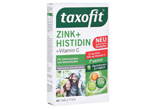 Taxofit Zink+histidin Depot Tabletten – PZN 10715473 (PZN 10715473)