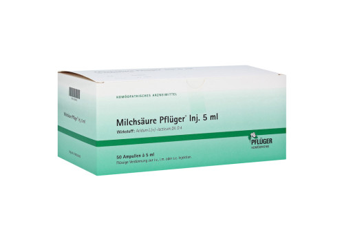 MILCHSÄURE Pflüger Injektionslösung 5 ml – PZN 1222412 (PZN 1222412)