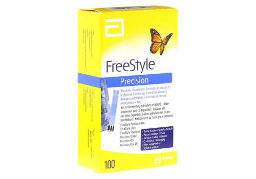 Freestyle Precision Blutzucker Teststreifen ohne Codieren – PZN 6905357 (PZN 6905357)