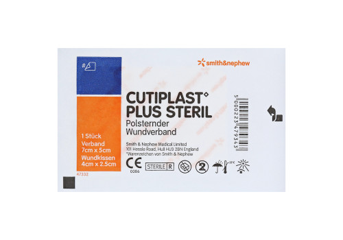 Cutiplast Plus Steril 5x7 cm Verband – PZN 9755734 (PZN 9755734)