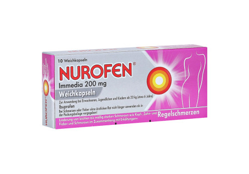 Nurofen Immedia 200mg Weichkapseln – PZN 146519 (PZN 146519)