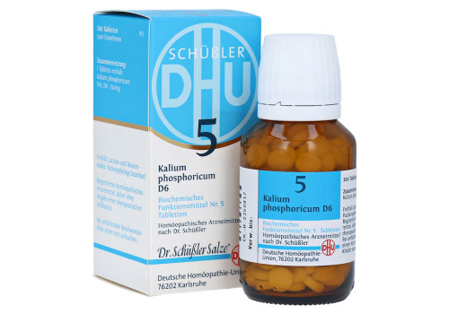 BIOCHEMIE DHU 5 Kalium phosphoricum D 6 Tabletten – PZN 2580585 (PZN 2580585)