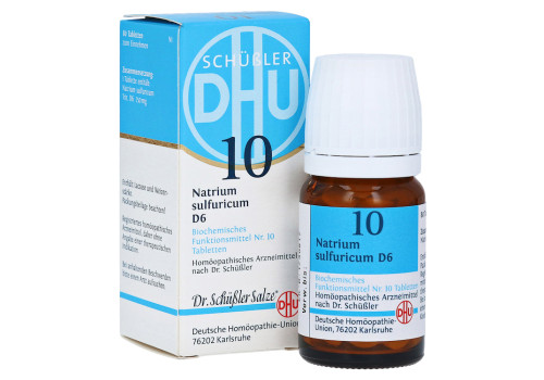 BIOCHEMIE DHU 10 Natrium sulfuricum D 6 Tabletten – PZN 274654 (PZN 274654)