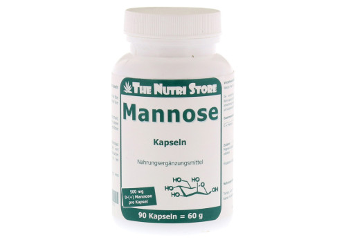 MANNOSE 500 mg vegetarische Kapseln – PZN 10331755 (PZN 10331755)