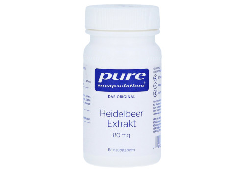 PURE ENCAPSULATIONS Heidelbeer Extrakt 80 mg Kaps. – PZN 5131988 (PZN 5131988)