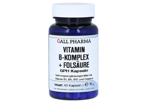 VITAMIN B KOMPLEX+Folsäure Kapseln – PZN 3379603 (PZN 3379603)