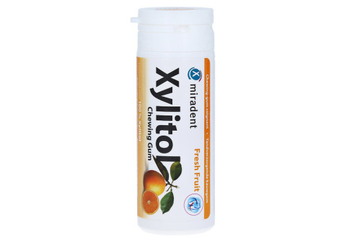 Miradent Zahnpflegekaugummi Xylitol Fresh Fruit – PZN 4323450 (PZN 4323450)