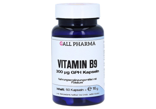 VITAMIN B9 300 µg GPH Kapseln – PZN 9323259 (PZN 9323259)