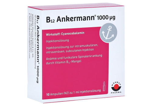 B12 Ankermann 1.000 g Ampullen – PZN 97040 (PZN 97040)