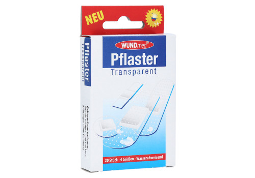 Pflaster 4 Größen transparent + wasserfest – PZN 3694339 (PZN 3694339)