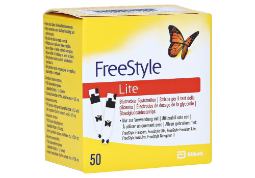 FREESTYLE Lite Teststreifen ohne Codieren CPC – PZN 10210431 (PZN 10210431)