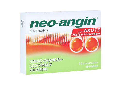 Neo-Angin Benzydamin akute Halsschmerzen Honig-Orange – PZN 11160161 (PZN 11160161)