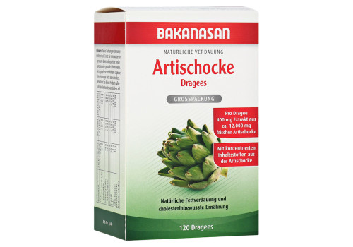 BAKANASAN Artischocke Dragees – PZN 11617548 (PZN 11617548)