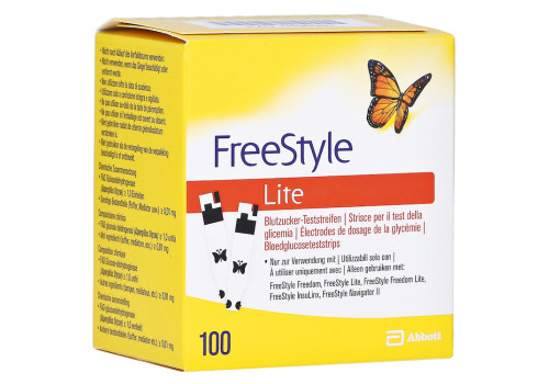 Freestyle Lite Teststreifen ohne Codieren – PZN 436080 (PZN 436080)