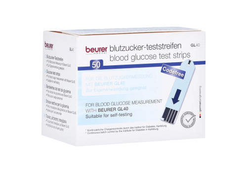 BEURER GL40 Blutzuckerteststreifen – PZN 7270292 (PZN 7270292)