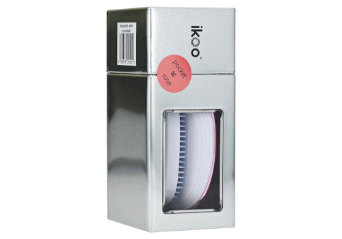 ikoo Brush pocket white - rose metallic – PZN 80000653 (PZN 80000653)