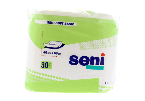 SENI Soft Basic Bettschutzunterlage 40x60 cm – PZN 6846703 (PZN 6846703)