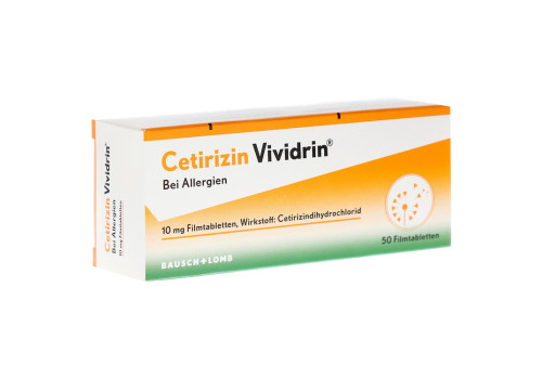 Cetirizin Vividrin 10 mg Filmtabletten – PZN 12364316 (PZN 12364316)