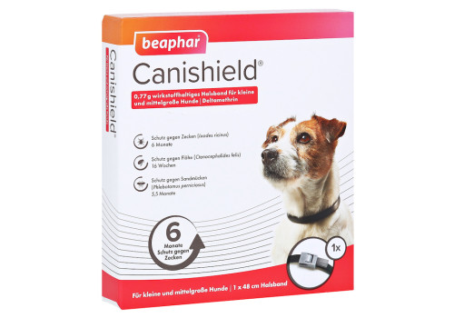 CANISHIELD 0,77 g f.kleine+mittelgroße Hunde 48 cm – PZN 15371251 (PZN 15371251)