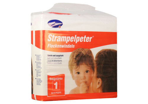 STRAMPELPETER Flockenwindeln Saugstärke 1 – PZN 367456 (PZN 367456)