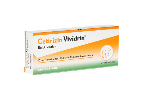 Cetirizin Vividrin 10 mg Filmtabletten – PZN 12364285 (PZN 12364285)