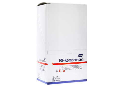 Es-kompressen Steril 10x20 cm 8fach – PZN 1407092 (PZN 1407092)