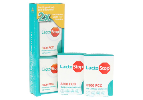 Lactostop 3.300 FCC Tabletten Klickspender Doppelpack – PZN 10941761 (PZN 10941761)