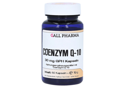 COENZYM Q10 30 mg GPH Kapseln – PZN 1551185 (PZN 1551185)