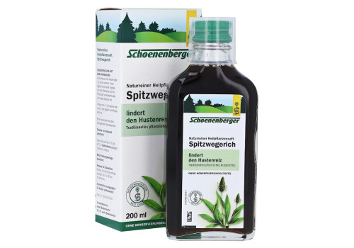 Spitzwegerich naturreiner Heilpflanzensaft Schoenenberger – PZN 692334 (PZN 692334)