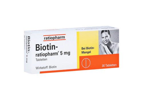 Biotin-ratiopharm 5mg – PZN 3627892 (PZN 3627892)