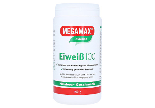 EIWEISS 100 Himbeer Quark Megamax Pulver – PZN 1451207 (PZN 1451207)