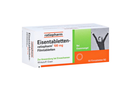 Eisentabletten-ratiopharm 100mg – PZN 6958537 (PZN 6958537)