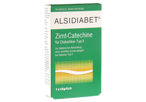 Alsidiabet Zimt Catechine f.Diab.Typ II Kapseln – PZN 3896675 (PZN 3896675)