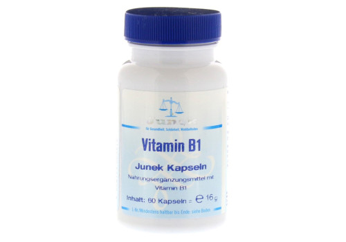 VITAMIN B1 3 mg Junek Kapseln – PZN 4132129 (PZN 4132129)