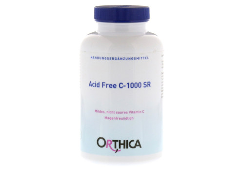 ORTHICA Acid Free C 1000 SR Tabletten – PZN 4991163 (PZN 4991163)