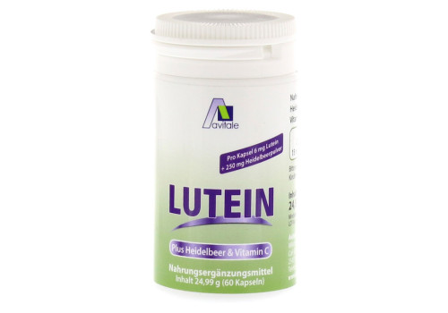 LUTEIN KAPSELN 6 mg+Heidelbeer – PZN 4347663 (PZN 4347663)