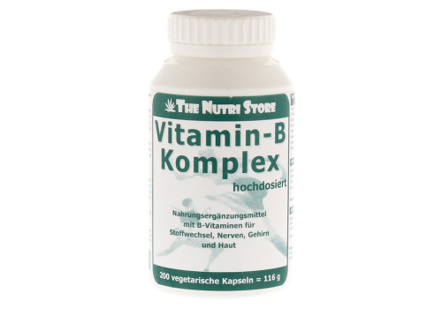 Vitamin B Komplex hochdosiert Kapseln – PZN 1218557 (PZN 1218557)