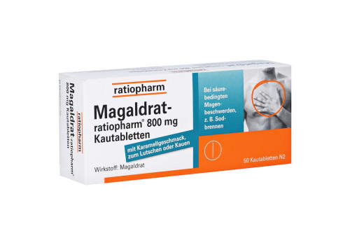 Magaldrat-ratiopharm 800mg – PZN 4869887 (PZN 4869887)