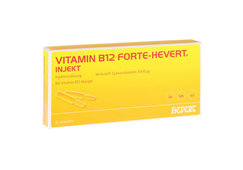 Vitamin B12 Hevert forte Injekt Ampullen – PZN 4836089 (PZN 4836089)