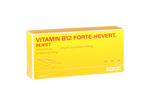 Vitamin B12 Hevert forte Injekt Ampullen – PZN 2840419 (PZN 2840419)