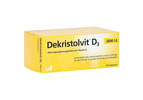 Dekristolvit D3 2.000 I.E. Tabletten – PZN 10818546 (PZN 10818546)