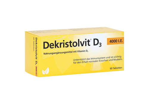 Dekristolvit D3 4.000 I.E. Tabletten – PZN 10818581 (PZN 10818581)