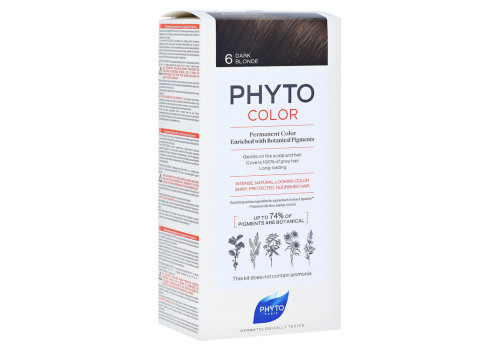 PHYTOCOLOR 6 DUNKELBLOND Pflanzliche Haarcoloration – PZN 14410196 (PZN 14410196)