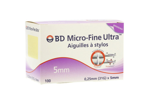 BD MICRO-FINE ULTRA Pen-Nadeln 0,25x5 mm – PZN 10183651 (PZN 10183651)