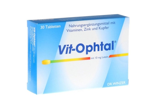 VIT OPHTAL mit 10 mg Lutein Tabletten – PZN 4781098 (PZN 4781098)