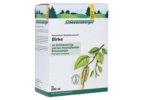 Birke naturreiner Heilpflanzensaft Schoenenberger – PZN 699767 (PZN 699767)