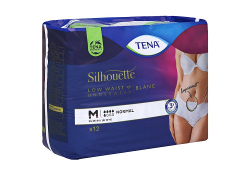 TENA SILHOUETTE normal M blanc – PZN 15236429 (PZN 15236429)