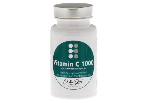 ORTHODOC Vitamin C 1000 Kapseln – PZN 6325186 (PZN 6325186)